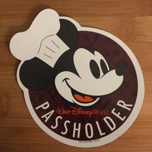 Disney World Annual Passholder Magnet Chef Mickey